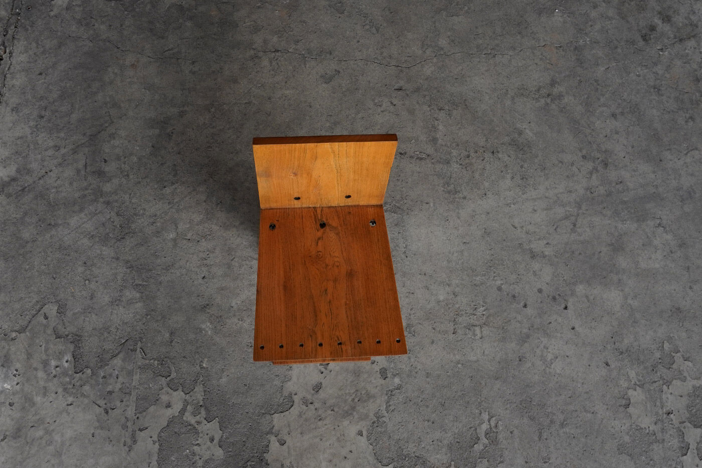 Gerrit Rietveld Zig Zag chair by G.A.v.d. Groenekan, The Netherlands 1960s