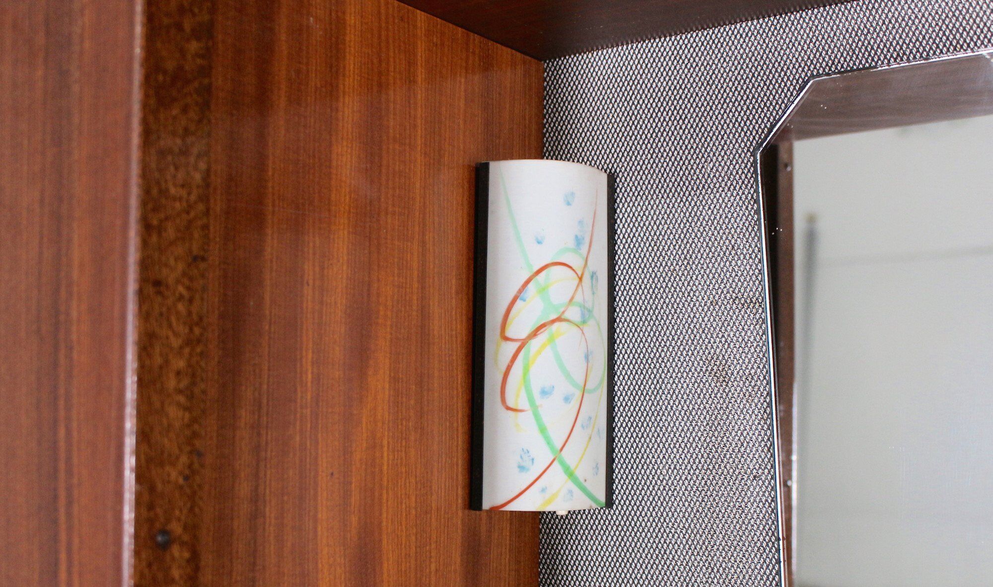 Combined furniture Japanese dressing room 1950