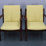 1960s Pair of Arne Vodder 431 Armchairs by Sibast Mobler, Denmark