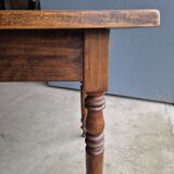 Beech farmhouse bistro restaurant table