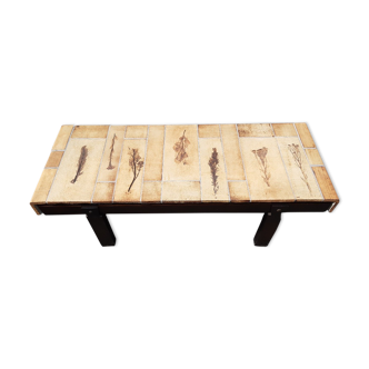 Ceramic coffee table by Roger Capron 1970