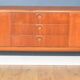 Restored Teak 1960s Mcintosh Long Teak Sideboard