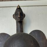 Masque africain avec tête