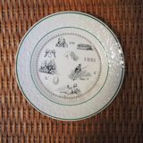 5 old ceramic speakers HB Choisy