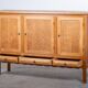 Brutalist Oak Sideboard attributed to Henning Kjærnulf, Denmark, 1960s