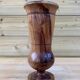 Olive wood vase