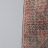 Vintage Turkish rug from Oushak, hand-woven 75x230 cm