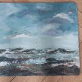 Painting on wood