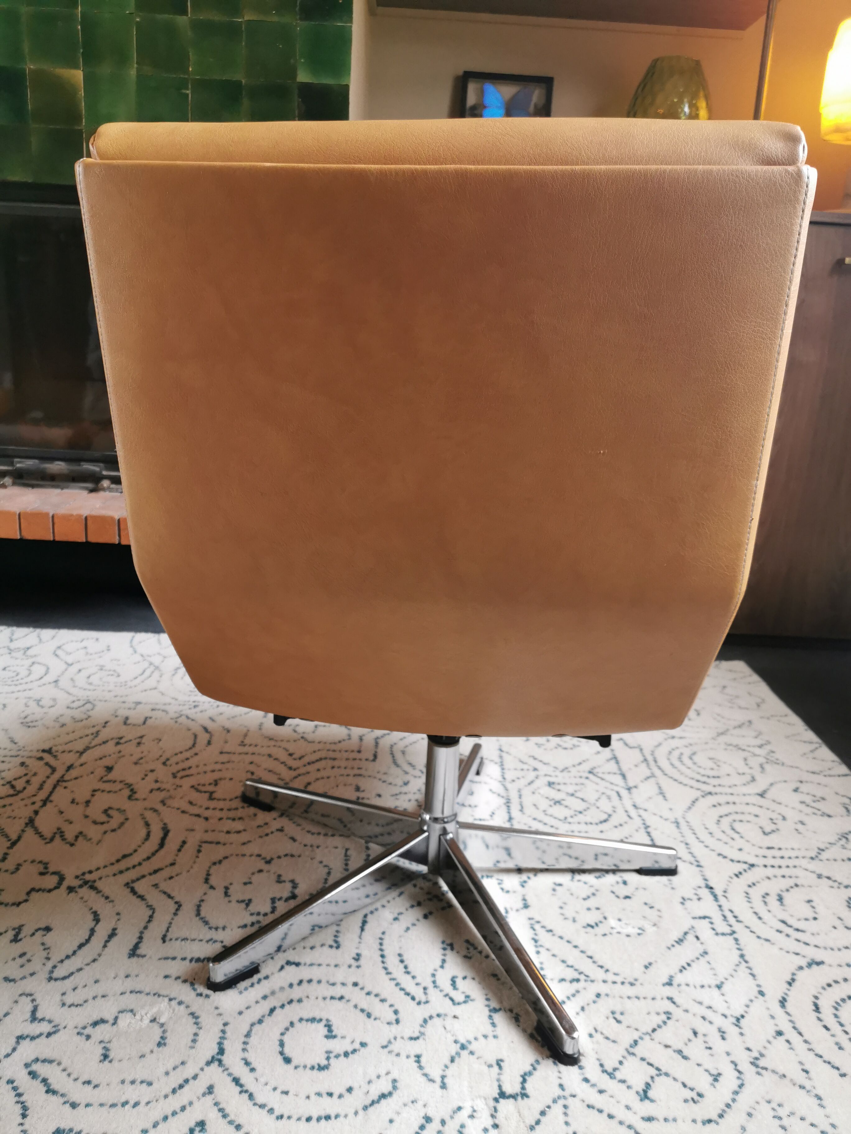 Pair of scandinavian armchairs 1970