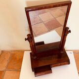 Psyché de table en acajou