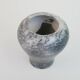 Vase en céramique gris et blanc