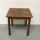 Square bistro table