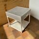 Table de nuit ou chevet en rotin