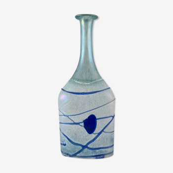 Vase Bottle Galaxy Mean 48016 by Bertil Vallien for Kosta Boda / Sweden / 1982