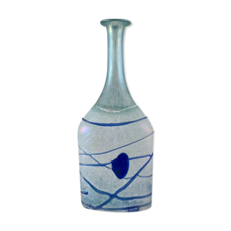 Vase Bottle Galaxy Mean 48016 by Bertil Vallien for Kosta Boda / Sweden / 1982