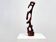 1960's abstract wooden sculpture