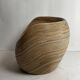 Pencil reed rattan bamboo egg pod chair