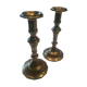 Bougeoirs en laiton