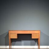 Midcentury Gordon Russell walnut and beech desk