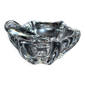 Vide-poche mortier et pilon en cristal daum signé design moderniste