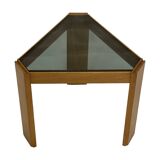 Vintage Set of 3 side tables by Porada Arredi, 1970s nesting tables design