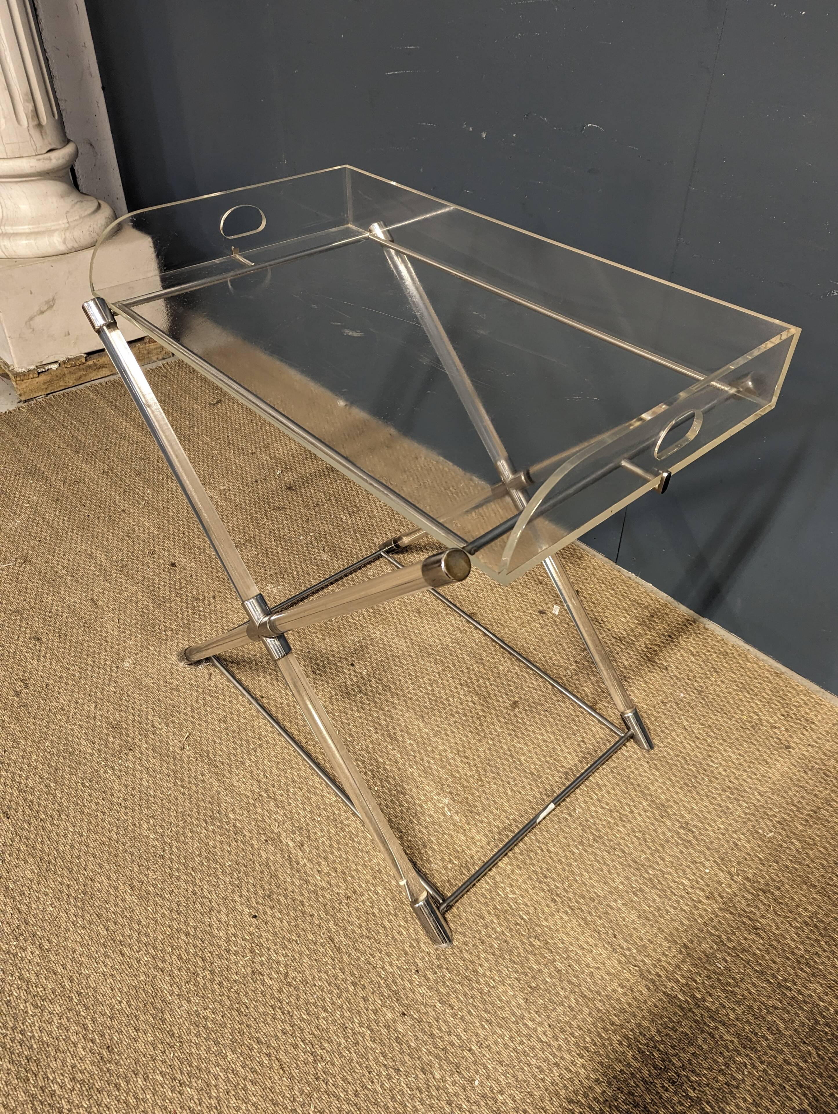 Italian design serving trolley