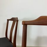 Chaises à manger danoises du milieu du siècle des années 1960