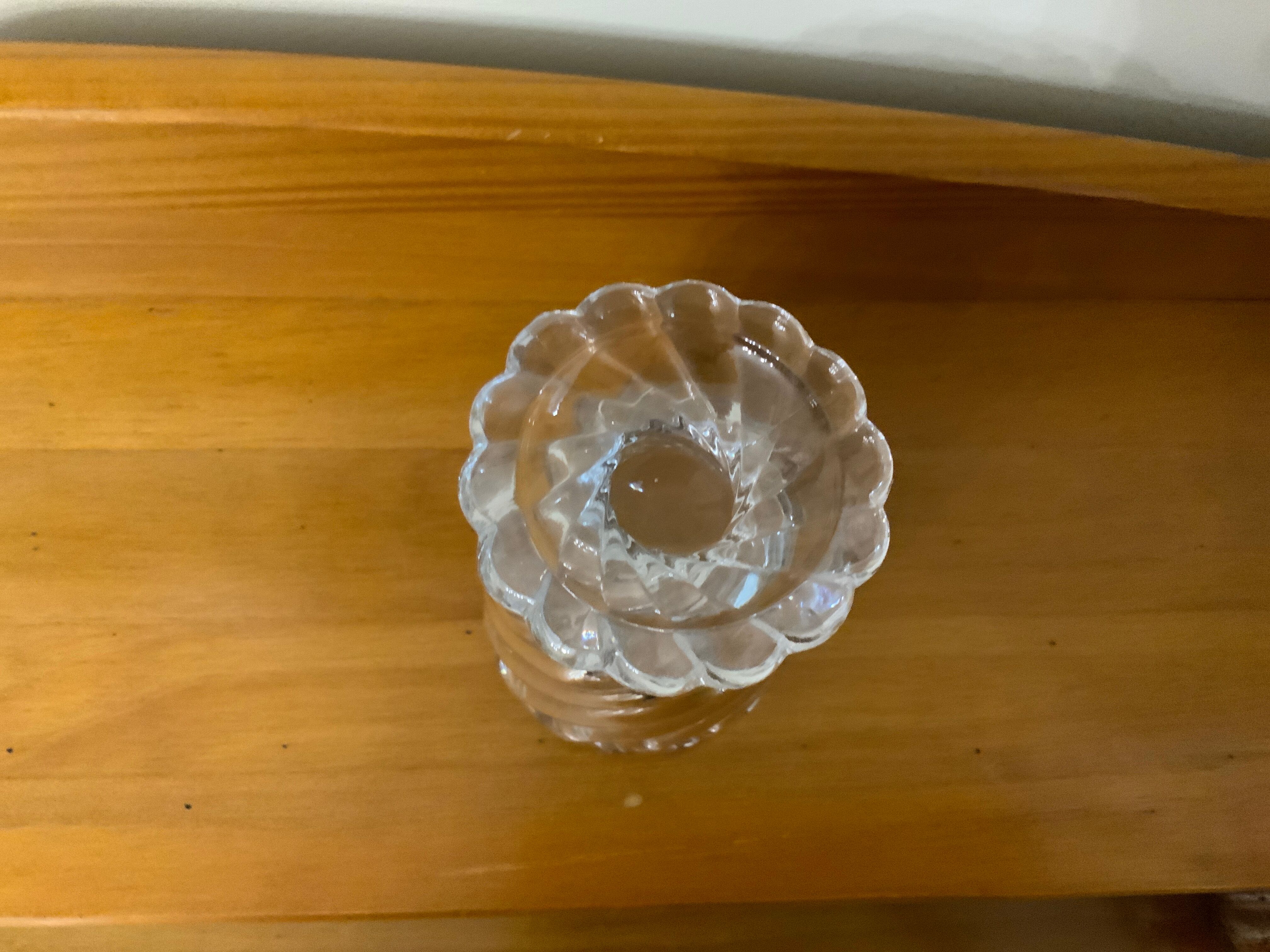 Baccarat vase stemmed glass