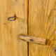 Antique primitive moldavian pine country farmhouse cabinet , circa 1850