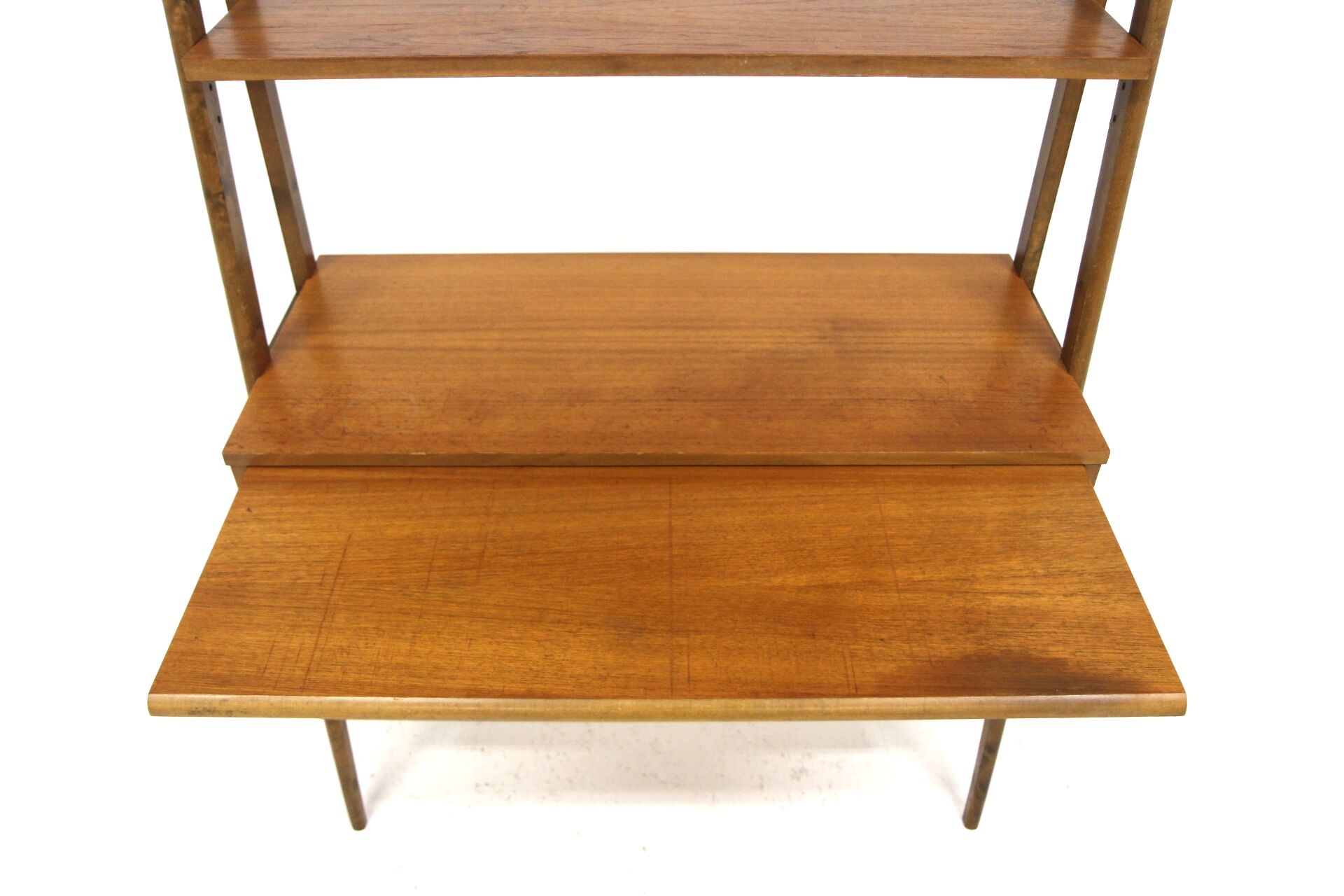Bibliothèque scandinave en teck, Suède, 1960