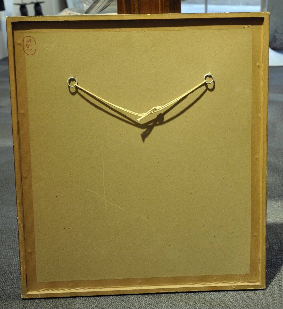 Pierre Boncompain pastel Woman in blue kimono circa 1980