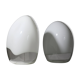 Pair of nessa lamps in murano glass, gino vistosi, 1970s