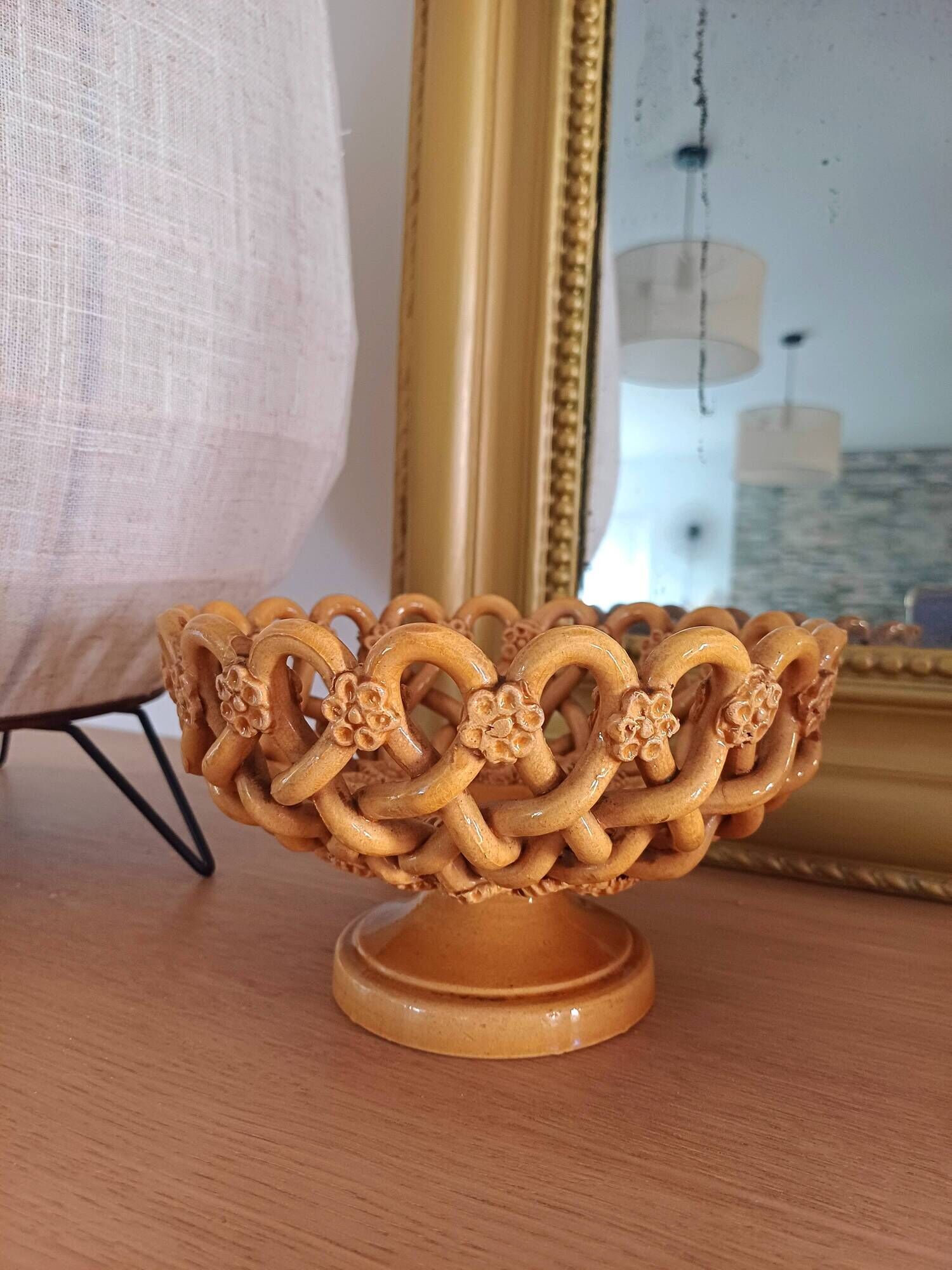 Woven basket home Pichon