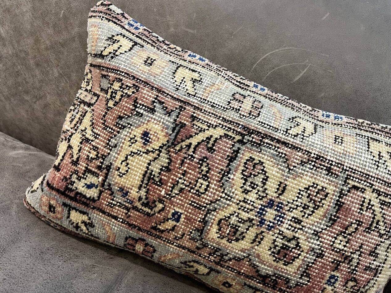 Housse de coussin en laine turque