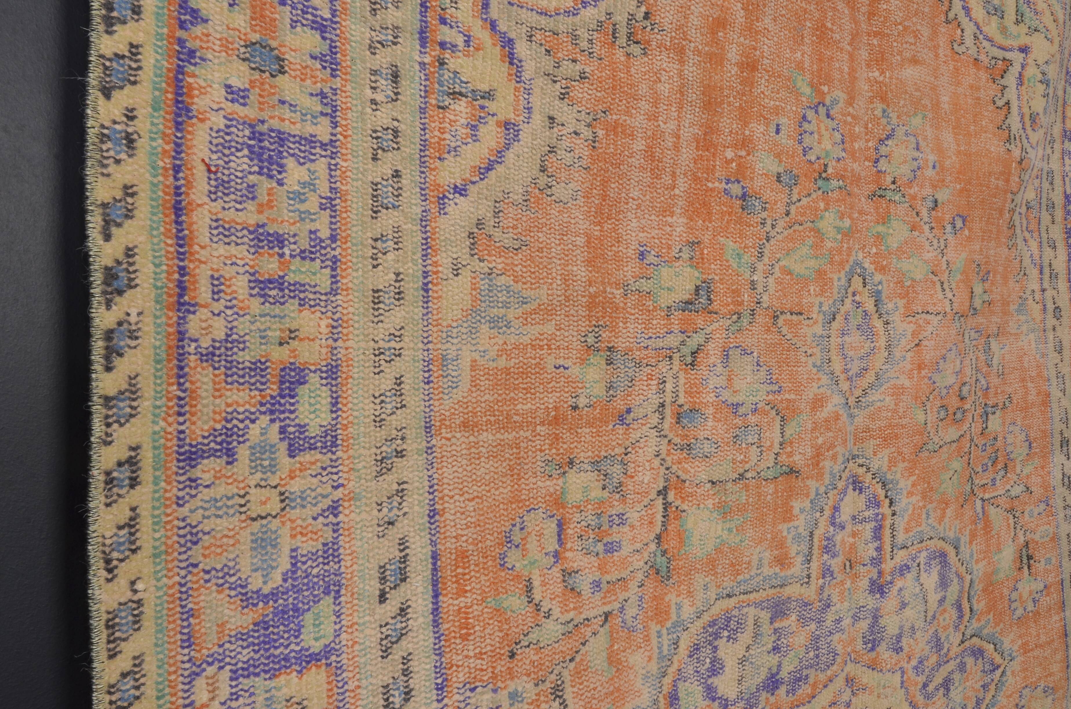 Anatolian Vintage Oushak rUG sku2326