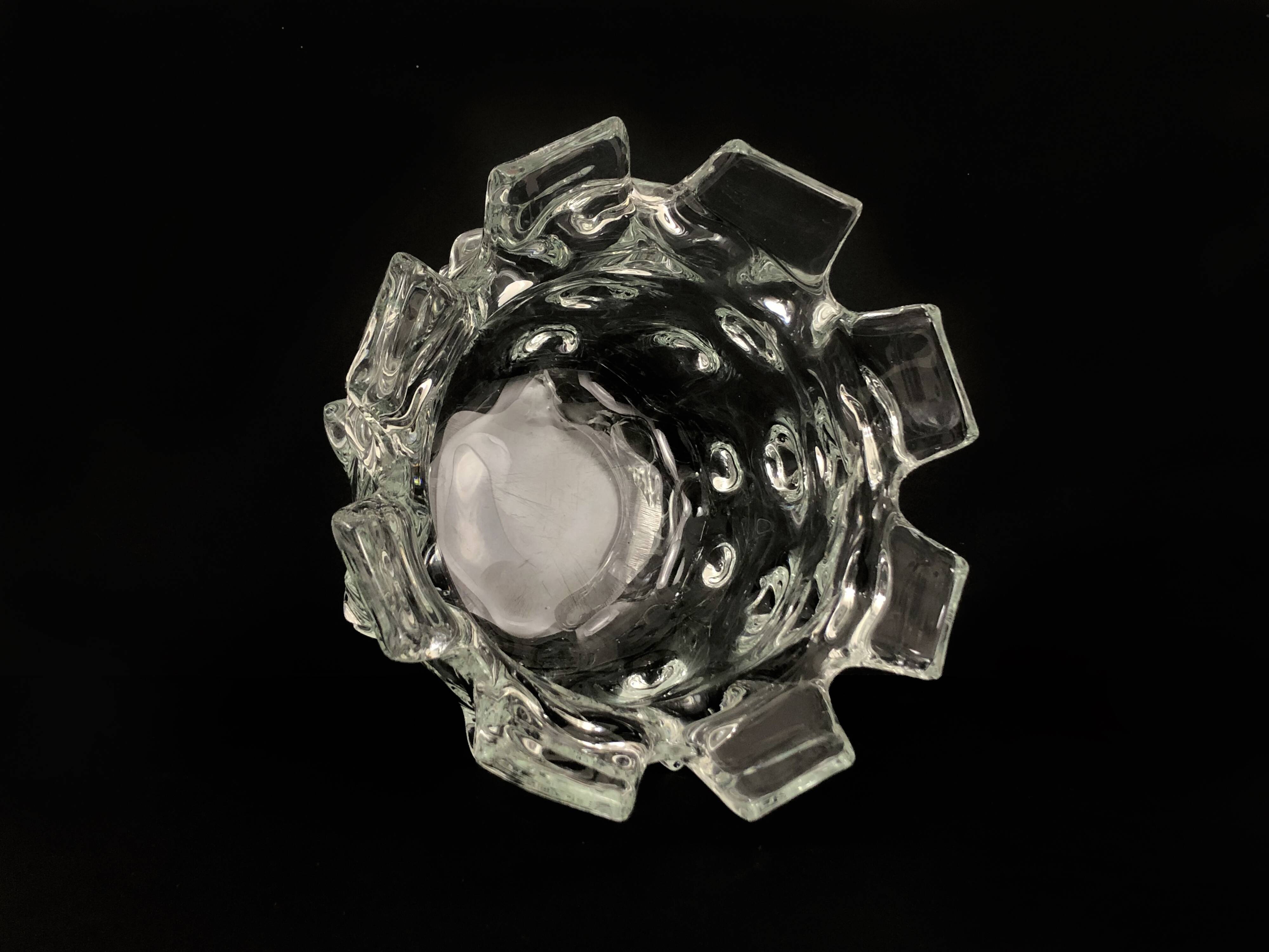 Barovier & Toso Murano vase Mugnoni. 1930s.