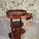 Empire style wooden rolling trolley – France, 1930s