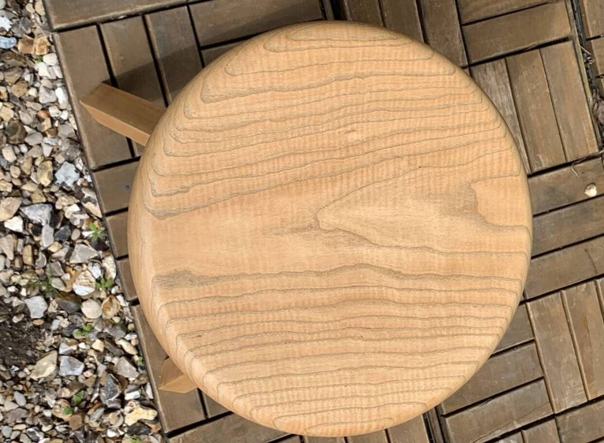 Tripod screw workshop stool 1950