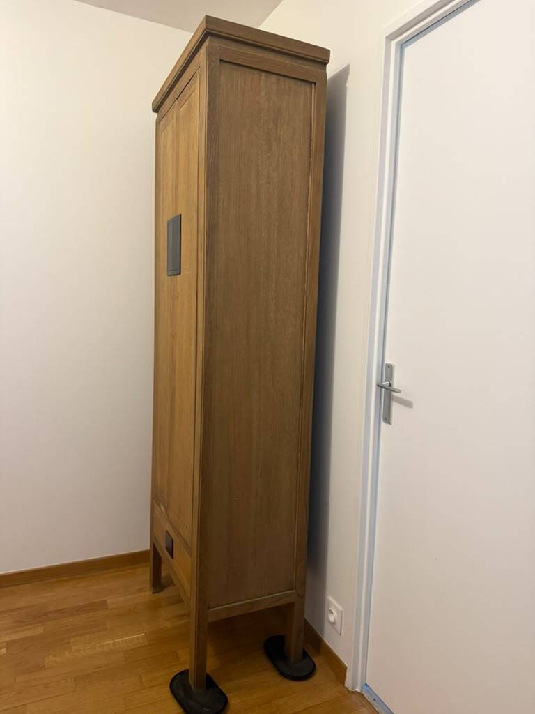 Chinese wardrobe AMPM in solid oak