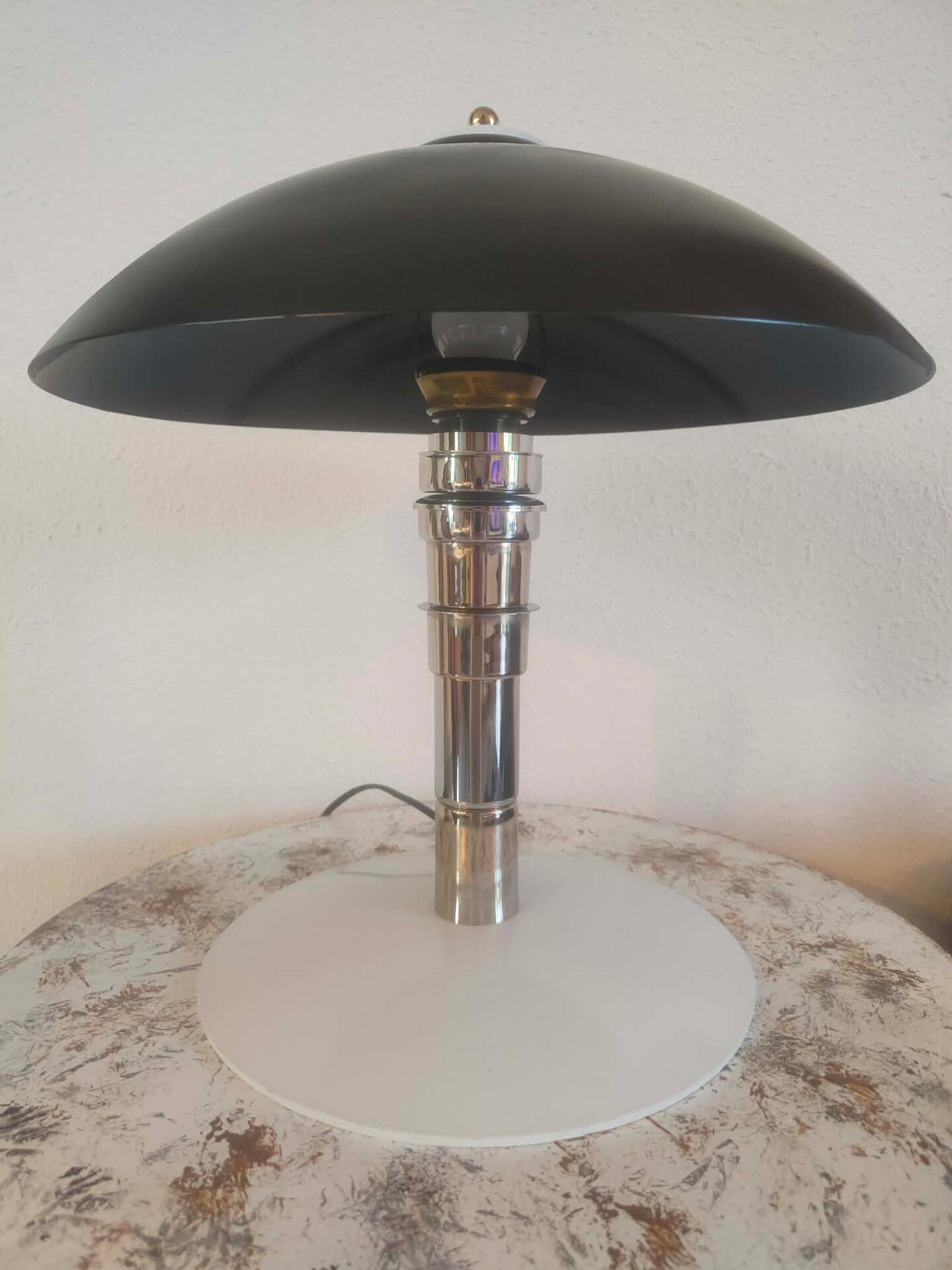 Vintage lamp 1980s Bauhaus style