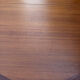 Oval teak table extendable with two leaves, Baumann style.