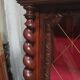 Louis XIII display cabinet in oak, 19th century