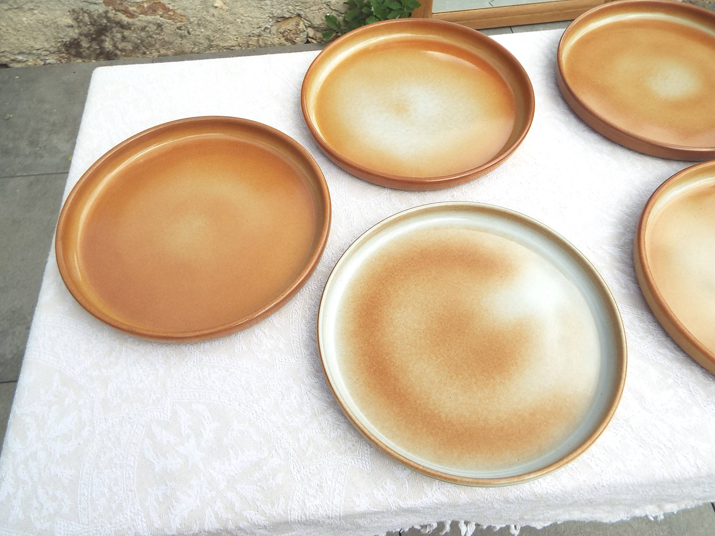 5 Flat plates sandstone Montgolfier