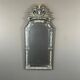 Venetian mirror engraved with floral decoration, 20th century