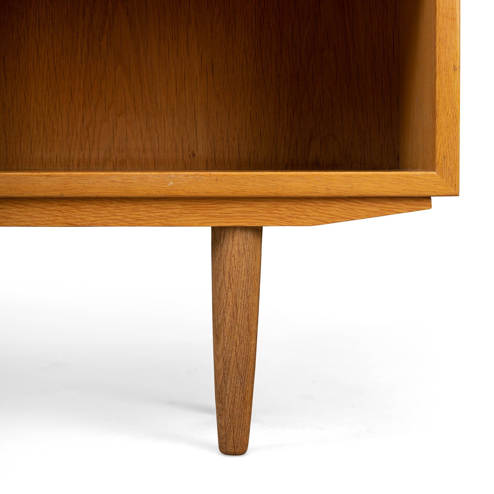 Danish Design Oak Bookcase by Borge Mogensen, 1960s