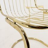 Midcentury set of four dining chairs, Italy, 1970s