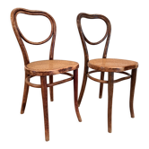 Pair of chairs n°28 by Thonet 20th century