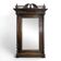 Large Renaissance-style mirror in solid walnut
