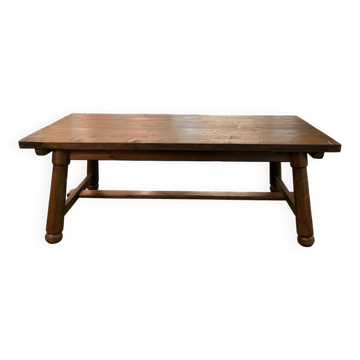 Table en pin Georges Robert