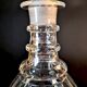 Title: Large Georgian Crystal Decanter – 3-Ring Neck & Stopper